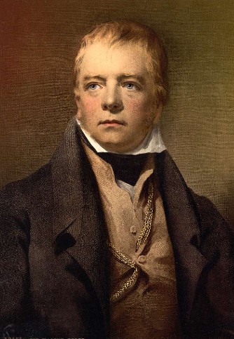 retrato de walter scott